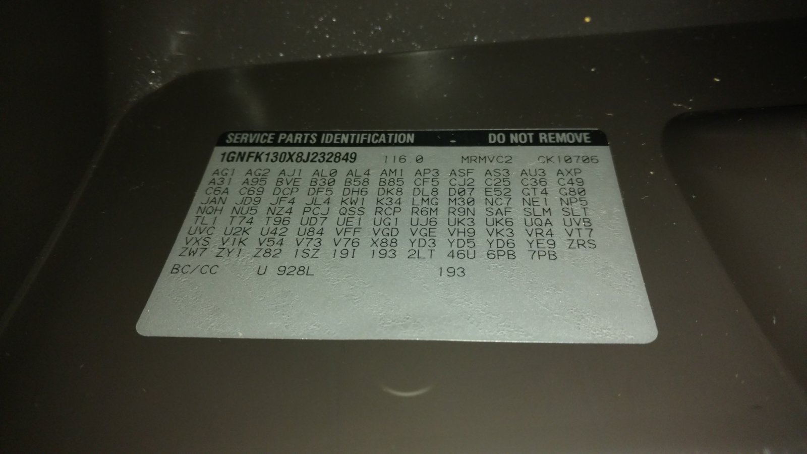 2008Tahoe RPO codes-Glove.jpg