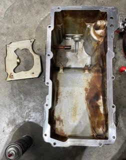 Oil pan gasket and pickup tube seal replacement Page 6 Chevy Tahoe