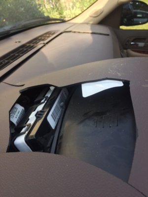 DIY Cracked Dashboard Repair