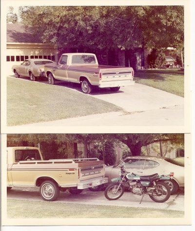 My '69 442 & '73 F100.jpg