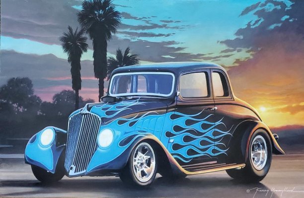 Painting Dave Kroona Willys.jpg