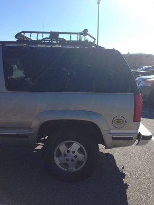 Tahoe roof rack with ladder deals