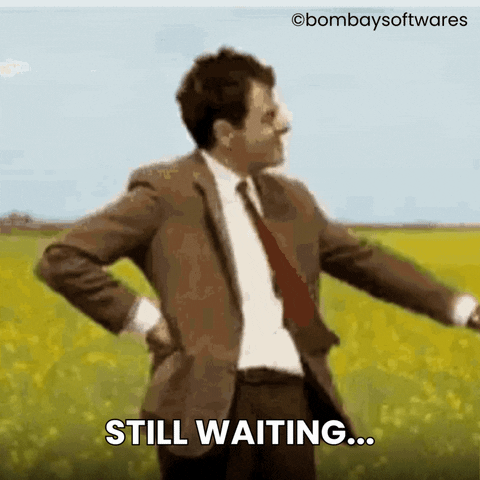 Mr Bean Waiting GIF by Bombay Softwares (GIF Image)
